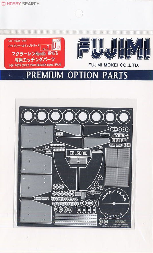 Fujimi 1/20 F1: McLaren MP4/6 Etching