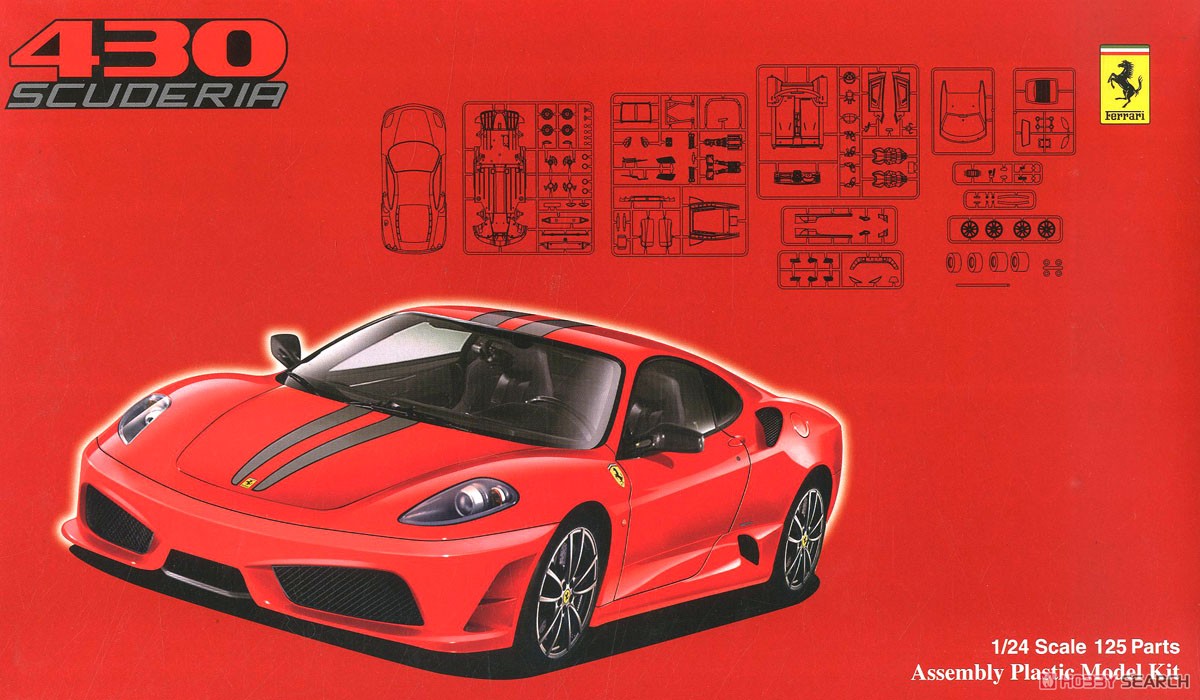 Fujimi 1/24 Ferrari F430 Scuderia