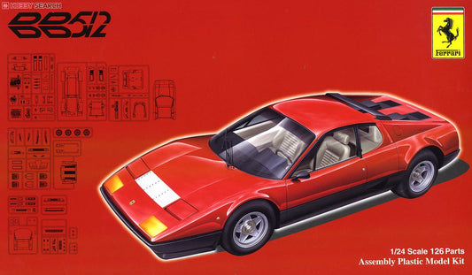 Fujimi Ferrari 512BB/BBi w/wndw msk