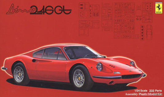 Fujimi 1/24 Ferrari Dino 246GT w/engi