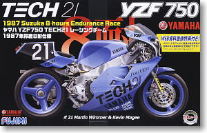 Fujimi 1/12 Yamaha YZR750 Tech21 '85