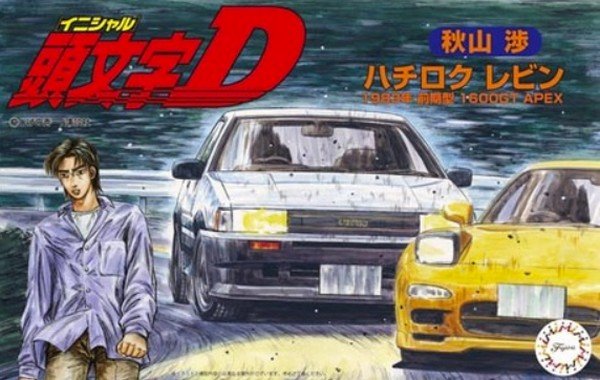 Fujimi 1/24 Initial D: AE86 Wataru