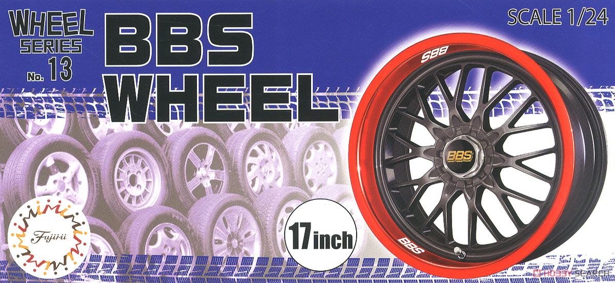 Fujimi 1/24 W&T set: 17" BBS