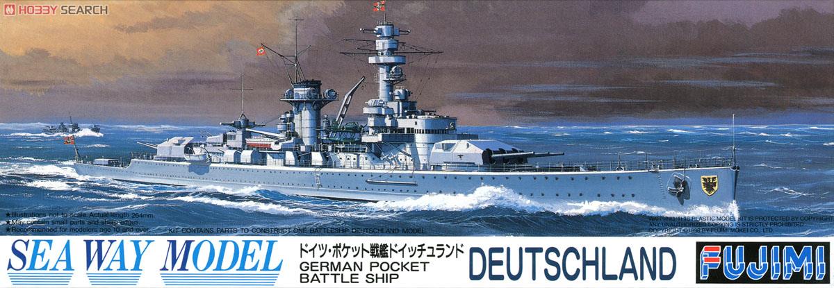 Fujimi 1/700 Deutschland German Battl