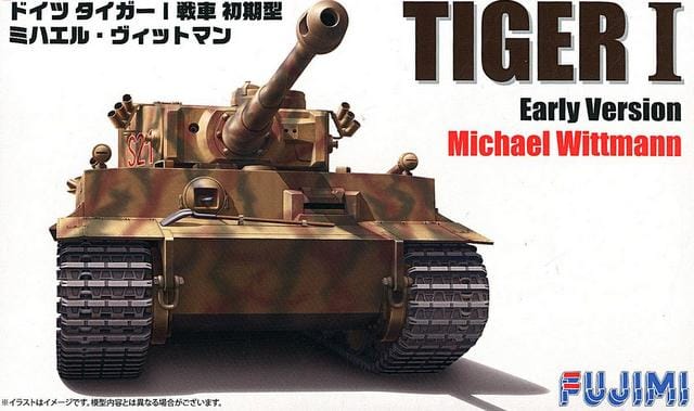 Fujimi 1/72 German: Tiger 1 Early Wit