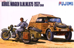 Fujimi 1/76 German: Kubelwagen & BMW