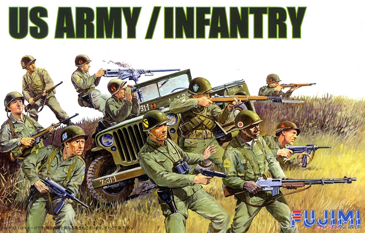 Fujimi 1/76 USA: Army Infantry – The Hobby Warehouse Ltd