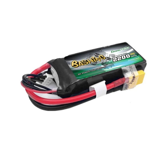 Gens ace Bashing 2200mAh 11.1V 35C 3S1P Lipo Battery Pack with XT60 75x34x25mm