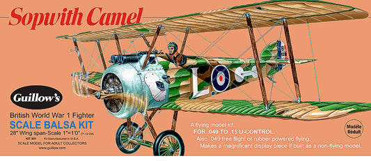 Guillows 1/12 Sopwith Camel