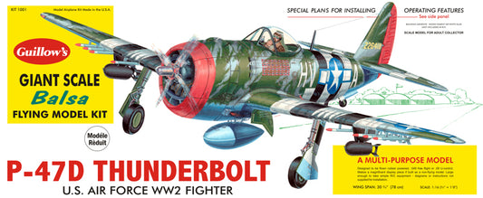 Guillows 1/16 P-47D Thunderbolt