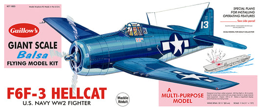 Guillows 1/16 F6F-3 Hellcat