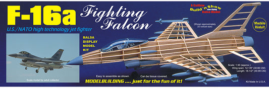 Guillows 1/30 F-16a Fighting Falcon