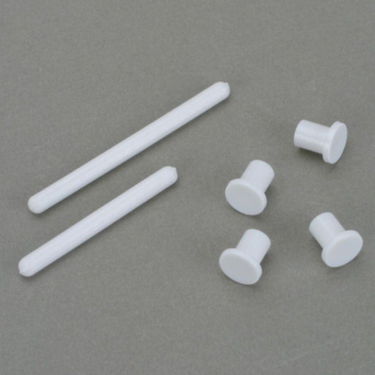 Wing Hold Down Rods with Caps (2): HobbyZone Mini-Cub