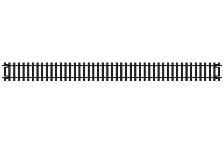 Hornby Double Straight 335mm (1)