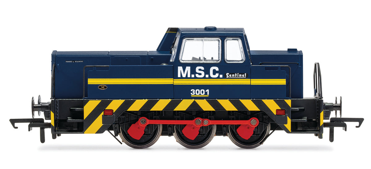 Hornby MSC, Sentinel, 0-6-0DH, 3001