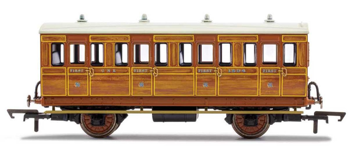 Hornby GNR 4WC, 1st Cl. Fttd Lghts
