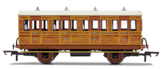Hornby GNR 4WC, 1st Cl. Fttd Lghts