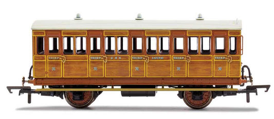 Hornby GNR 4WC, 3rd Cl. Fttd Lghts