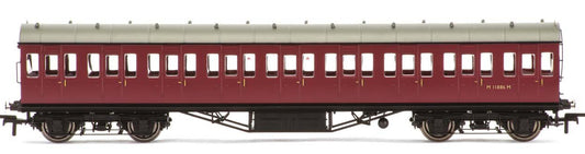 Hornby BR Non-cor. 57' Crimson 3rd