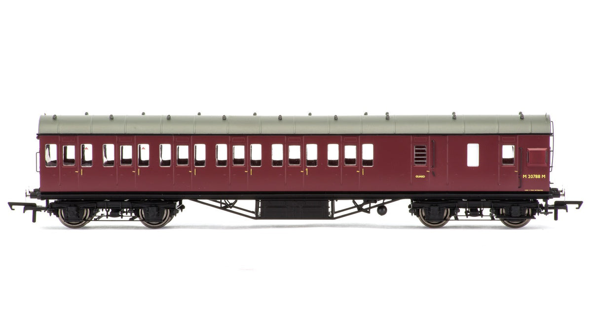 Hornby BR Non-cor.57'Crimson 3rdCl