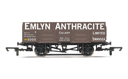 Hornby 21T Coal Wgn Emlyn Anthracite