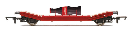 Hornby Lowmac with Coca-Cola Bottle