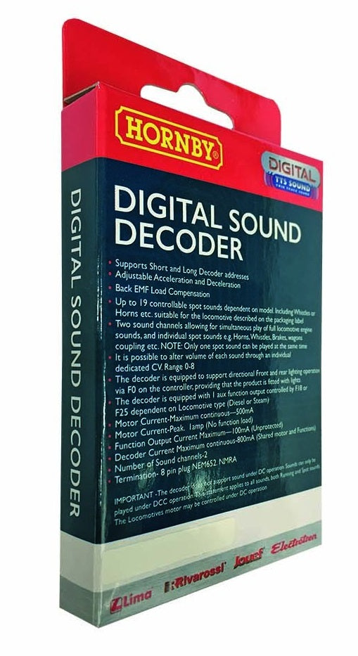 Hornby TTS Sound Decoder: Crosti 9F