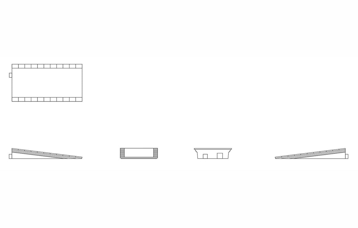 Hornby Platform End Ramp x 2