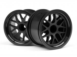 HPI 1/10 W: BBS 48x34mm Blk (2)