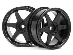 HPI 1/10 W: TE37 26mm Black 3off