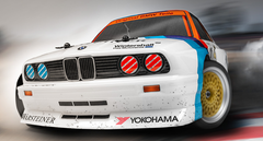 HPI 1/10 RS4 S3 BMW E30 M3 w/b&c