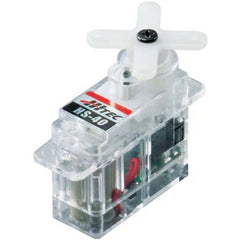 HS-40 Ecomomy Nano Servo, 0.6kg/cm- 4.8V 0.09 sec, 20x8.6x17mm, 4.8g, by Hitec