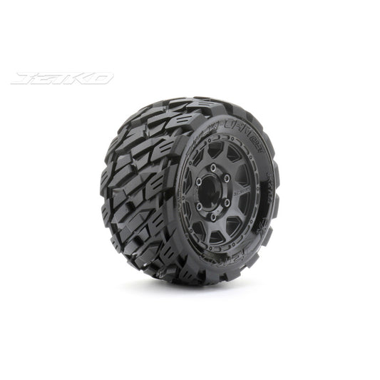 1/10 ST 2.8 EX-ROCKFORM/Claw Rim/Black/Medium Soft/Glued by Jetko