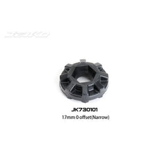 1/8 MT 3.8 EX-ROCKFORM/Claw Rim/Black/Medium Soft/Glued/Blted by Jetko