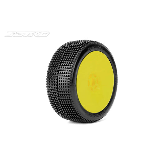 STING:1/8Buggy/Dish/Yellow Rim/Super Soft/Glued