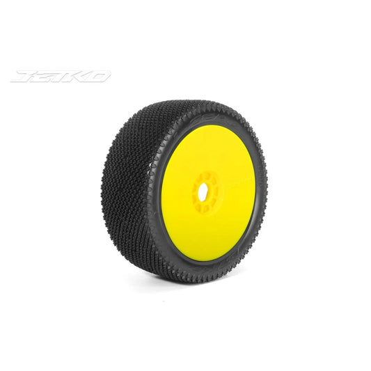 J-ZERO:1/8Buggy/Dish/Yellow Rim/Super Soft/Glued