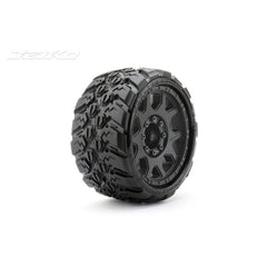 1/8 SGT 3.8 EX-KING COBRA/Claw Rim/Black/Medium Soft/Glued/Blted by Jetko