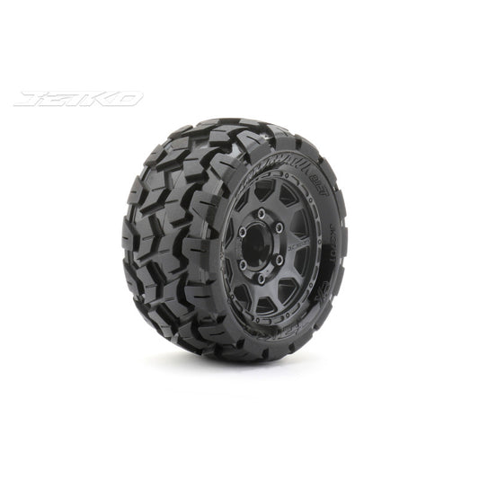 1/10 ST 2.8 EX-TOMAHAWK/Claw Rim/Black/Medium Soft/Glued by Jetko