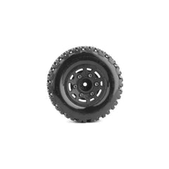1/10 SC 2.2/3.0 EX-SLAYER/Claw Rim/Black/Medium Soft/Glued/Belted by Jetko