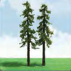 JTT Redwood Trees 70- 89mm (3)