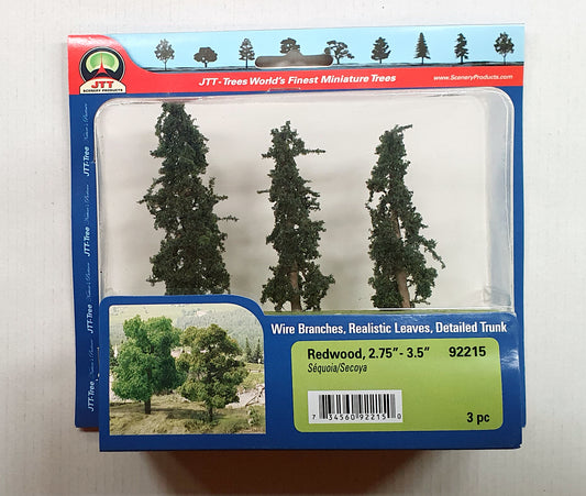 JTT Redwood Trees 70- 89mm (3)