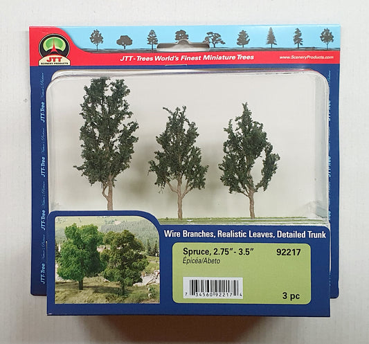 JTT Spruce Trees 70- 89mm (3)