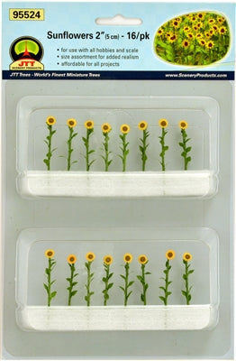 JTT O: 50mm Sunflowers (16)
