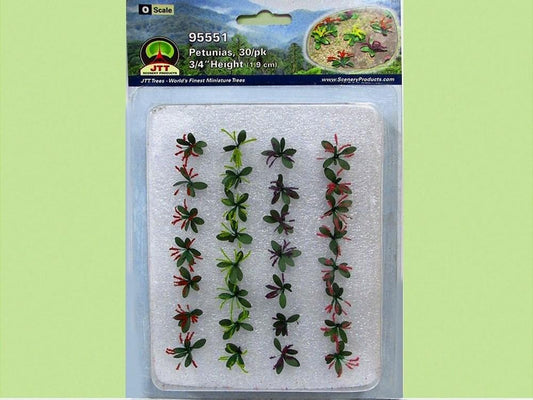 JTT O: 19mm Petunias(40)