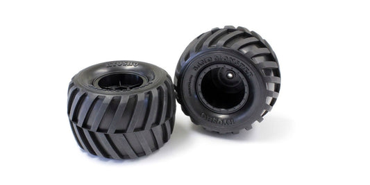 Kyosho Tracker Wheel and Tyres (2)