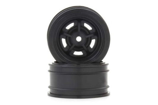 Kyosho 1/10 Rostyle Rims Black (2)