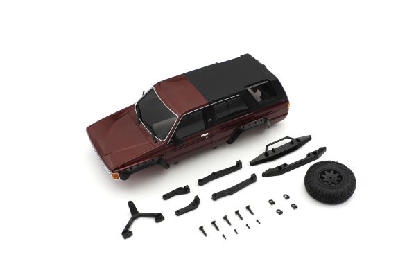 Kyosho MX-01 Body set: 4Runner Mt.Red