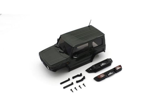 Kyosho MX-01 Body set: Jimny DkGreen