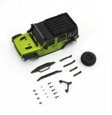 Kyosho MX-01 Body set: Jeep WranglerG