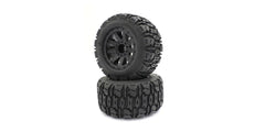 Kyosho Nitro Tracker Rims & Tyres (2)
